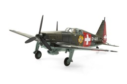 Picture of Morane Saulnier D-3800 J-48 aircraft model Swiss Air Force scale 1:72